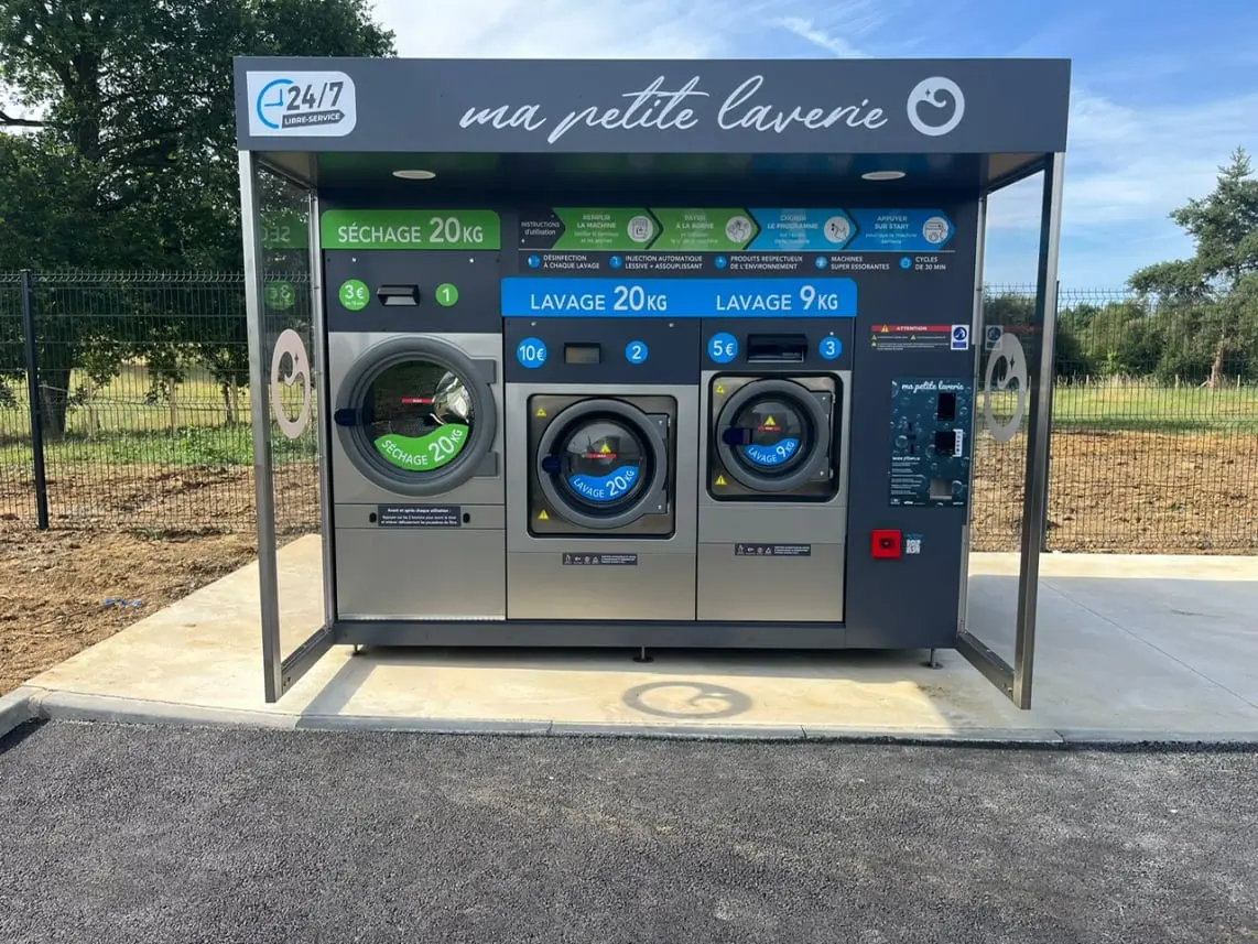 Kiosque de laverie automatique Ma Petite Laverie